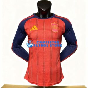 Maglia Spagna 1ª Calcio 2026/2027 Manica (EDIZIONE GIOCATORE)