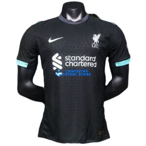 Maglia Liverpool 2ªCalcio 2024/2025(EDIZIONE GIOCATORE)