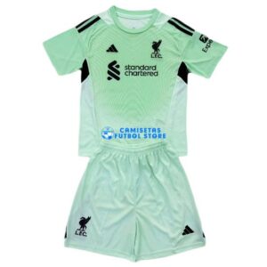 Maglia Liverpool Portiere 2ªCalcio 2025/2026 Bambino Kit