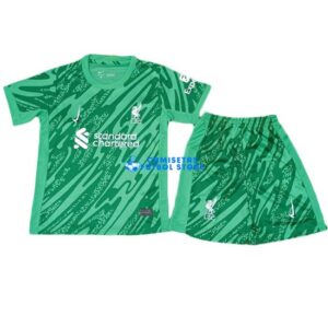 Maglia Liverpool 3ªPortiere Calcio 2024/2025 Bambino Kit