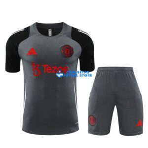 Maglia Manchester United Calcio 2024/2025 Grigio