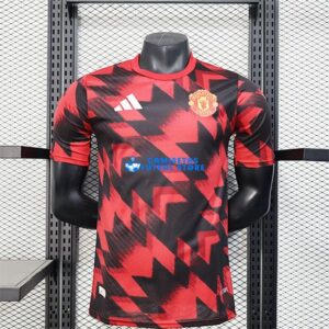 Maglia Manchester United Pre-Partita Calcio 2025/2026(EDIZIONE GIOCATORE)
