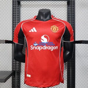 Maglia Manchester United 1ªCalcio 2025/2026(EDIZIONE GIOCATORE)