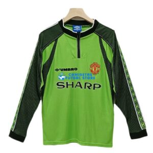 Maglia Manchester United Portiere 1ªCalcio 1998/1999 Manica Retro