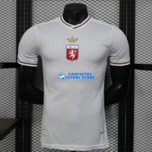 Maglia Olympique de Lyon 75th Especial Calcio 2025/2026 (EDIZIONE GIOCATORE)