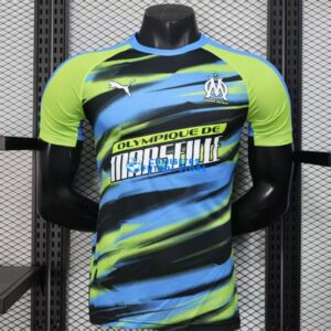 Maglia Marsella Pre-Partita Calcio 2025/2026 (EDIZIONE GIOCATORE) Verde