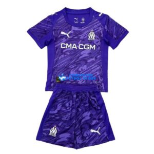 Maglia Marsella Portiere 2ª Calcio 2025/2026 Bambino Kit