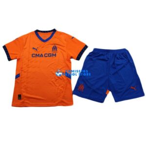 Maglia Marsiglia 3ªCalcio 2024/2025 Bambino Kit