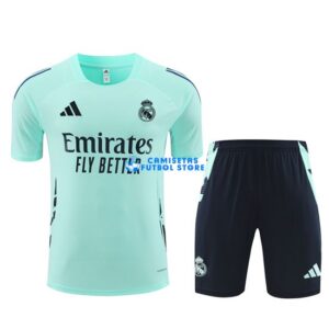 Maglia Real Madrid Calcio 2024/2025 Turchese/Nero