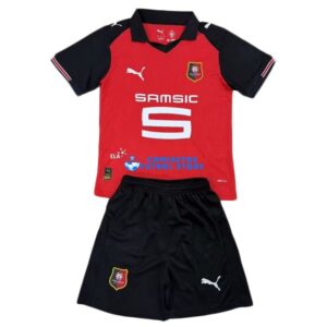 Maglia Stade Rennais 1ª Calcio 2025/2026 Bambino Kit