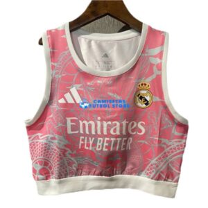 Maglia Real Madrid Calcio 2025/2026 Donna Senza Maniche