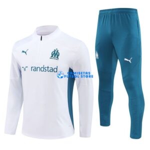 Felpa Da Allenamento Marsiglia 2024/2025 Kit Bianco