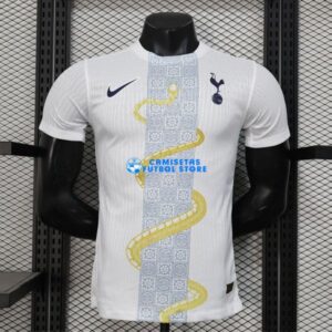 Maglia Tottenham Hotspur Calcio 2025/2026 (EDIZIONE GIOCATORE) Bianco