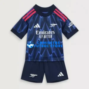 Maglia Arsenal 2ª Calcio 2025/2026 Blu Bambino Kit