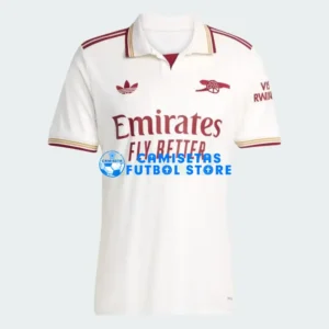 Maglia Arsenal 3ª Calcio 2025/2026 Bianco