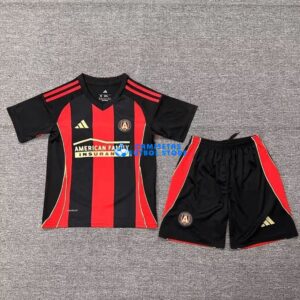Maglia Atlanta United 1ª Calcio 2025/2026 Bambino Kit Nero