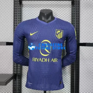 Maglia Atlético de Madrid 2ª Calcio 2025/2026 ML Blu (EDIZIONE GIOCATORE)