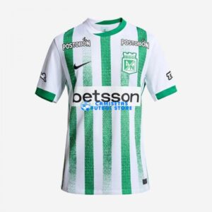 Maglia Atlético Nacional 1ª Calcio 2025/2026 Bianco/Verde