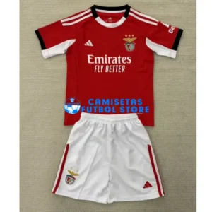 Maglia Benfica 1ª Calcio 2025/2026 Rosso Bambino Kit