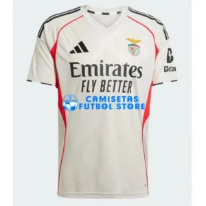 Maglia Benfica 2ª Calcio 2025/2026 Grigio