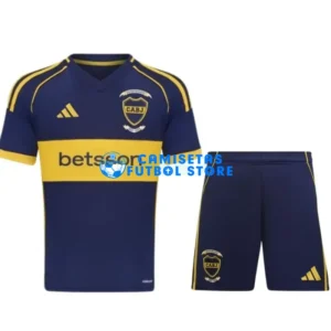 Maglia Boca Juniors 1ª Calcio 2025/2026 Blu Marino Bambino Kit