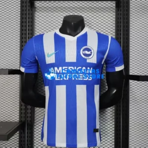 Maglia Brighton 1ª Calcio 2025/2026 Blu/Bianco (EDIZIONE GIOCATORE)