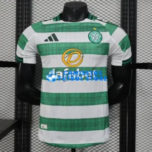 Maglia Celtic 1ª Calcio 2025/2026 Verde/Bianco (EDIZIONE GIOCATORE)