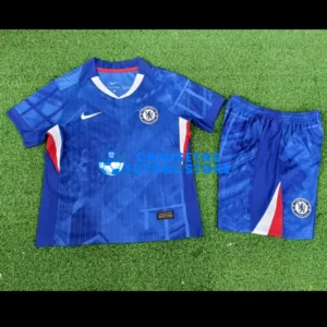 Maglia Chelsea 1ª Calcio 2025/2026 Blu Bambino Kit (EDIZIONE GIOCATORE)