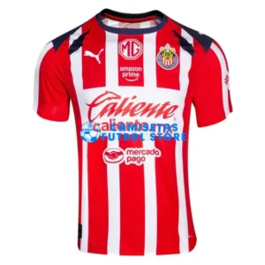 Maglia Chivas 1ª Calcio 2025/2026 Rosso/Bianco