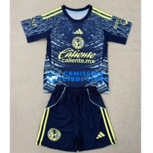 Maglia Club América 2ª Calcio 2025/2026 Blu Bambino Kit