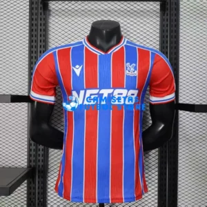 Maglia Crystal Palace FC 1ª Calcio 2025/2026 Rosso/Blu (EDIZIONE GIOCATORE)