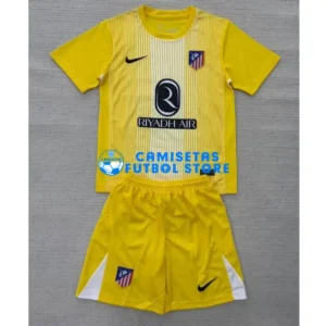 Maglia Portiere Atlético de Madrid 2025/2026 Giallo Bambino Kit