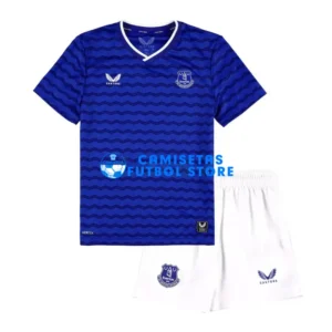 Maglia Everton FC 1ª Calcio 2025/2026 Blu Bambino Kit