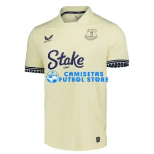 Maglia Everton FC 2ª Calcio 2025/2026 Beige