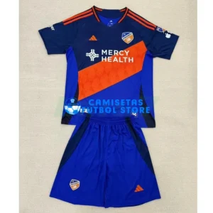 Maglia FC Cincinnati 1ª Calcio 2025/2026 Bambino Kit Blu