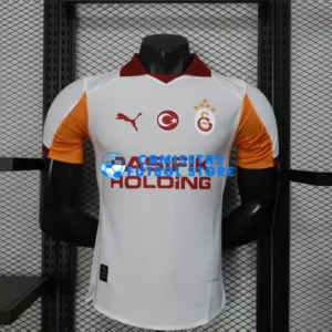 Maglia Galatasaray 2ª Calcio 2025/2026 Bianco/Arancia (EDIZIONE GIOCATORE)