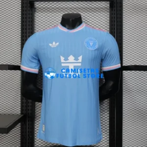 Maglia Inter Miami 3ª Calcio 2025/2026 Blu Chiaro (EDIZIONE GIOCATORE)