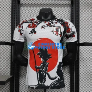 Maglia Giappone 2025 Dragon Ball Bianco/Rosso (EDIZIONE GIOCATORE)