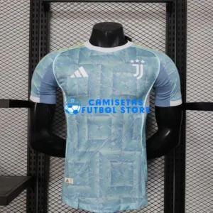 Maglia Juventus 2ª Calcio 2025/2026 Turchese (EDIZIONE GIOCATORE)
