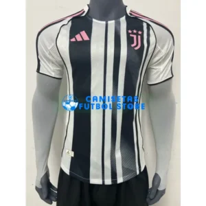 Maglia Juventus 1ª Calcio 2025/2026 Nero/Bianco (EDIZIONE GIOCATORE)