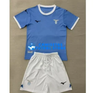 Maglia Lazio 1ª Calcio 2025/2026 Blu Bambino Kit