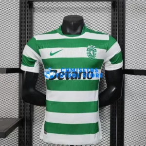 Maglia Lisboa 1ª Calcio 2025/2026 Verde/Bianco (EDIZIONE GIOCATORE)