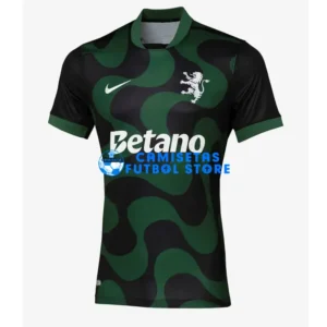 Maglia Lisboa 3ª Calcio 2025/2026 Nero/Verde