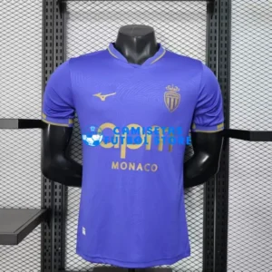 Maglia Monaco 2ª Calcio 2025/2026 Blu/Dorado (EDIZIONE GIOCATORE)