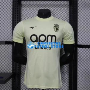 Maglia Monaco 3ª Calcio 2025/2026 Blu Chiaro (EDIZIONE GIOCATORE)