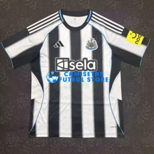 Maglia Newcastle United 1ª Calcio 2025/2026 Nero/Bianco