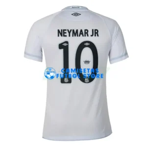 Maglia NEYMAR JR 10 Santos FC 1ª Calcio 2025/2026 Bianco