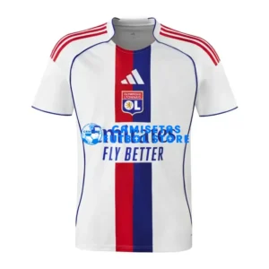 Maglia Olympique De Lyon 1ª Calcio 2025/2026 Bianco