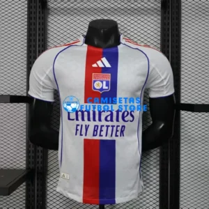 Maglia Olympique De Lyon 1ª Calcio 2025/2026 Bianco (EDIZIONE GIOCATORE)