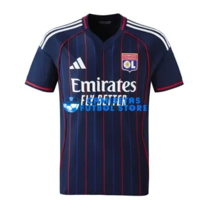 Maglia Olympique De Lyon 2ª Calcio 2025/2026 Blu Marino